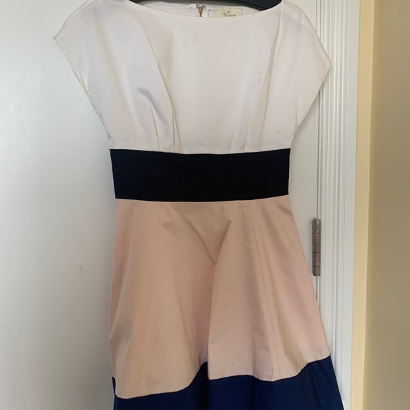 Kate Spade Colorblock Fiorella Striped Dress  - US 2 - With Dress Dustbag - Picture 4 of 6